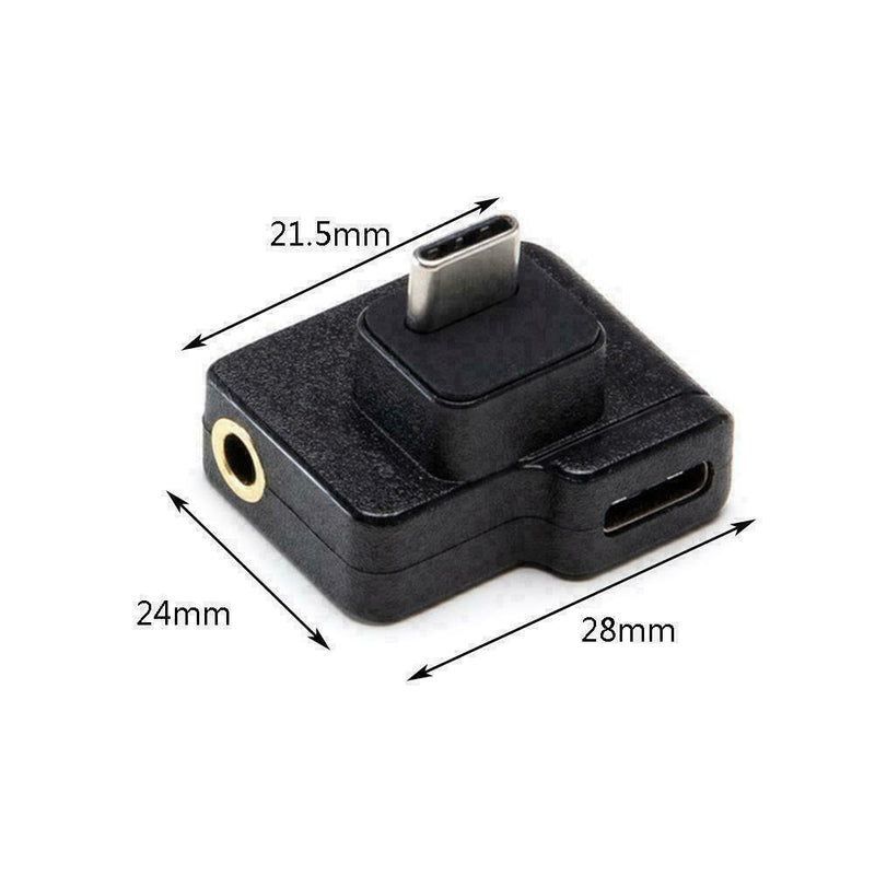 3-in 1 Charging /Audio /Transfer Adapter Connector For DJI Osmo Action Came M0R0