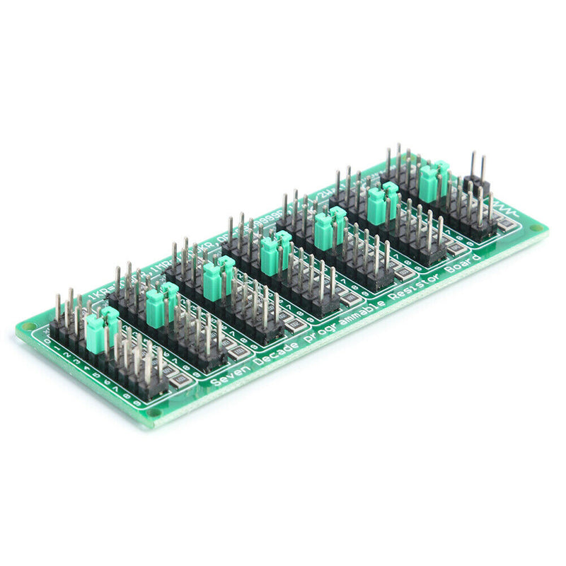 1R-9999999R Step Accuracy Seven Decade Resistor Board 1R Programmable SMD Module