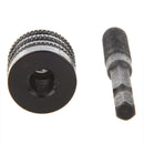 Keyless Chuck Plug Quick Change Adapter Drill Bit Converter 1/4