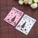 Snowflake Tree Cutting Dies Stencils Scrapbook Embossing DIY Craft Card