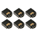6pcs 3.5mm Jack Headphone Audio Port for Xbox One Controller Replacement