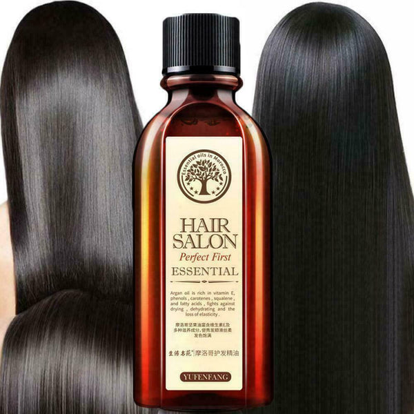 Fast Regrowth Hair Essential Growth Oil Loss Serum Treatment Ginseng Care Z9F3