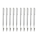 10x Telescopic Alligator Clip Alligator Clip Connector Electrical Terminal