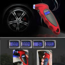 HB-110 Digital Tire Tyre Pressure Gauge 0-150 PSI for Car Motorcycle (Red)