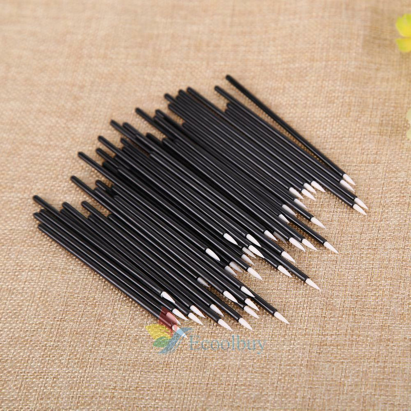 Disposable Liquid Eyeliner Brush Eye Lip Liner Make Up Applicator Wand 50pcs