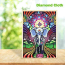 5D DIY Special Shaped Diamond Painting Elephant Embroidery Mosaic Craft Kit