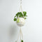 Macrame Double Plant Hanger Indoor Outdoor 2 Tier Hanging Planter Cotton