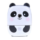 Panda&Tiger Cartoon Hand Manual Rotating Pencil Sharpener for Office School Kids