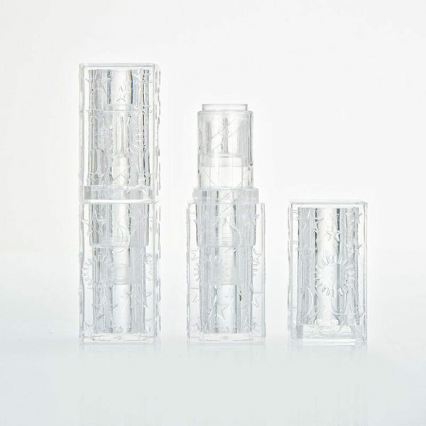 10Pcs Empty lipstick Plastic Lip Balm Container Tubes Caps DIY NEW