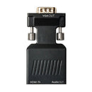 HDMI Female to VGA Male Converter with Audio Adapter SUpport 1080P Signal O