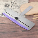 Adjustable Cake Scraper Baking Crisp Corners Cakes Comb Metal Cake Edge Smoo Gw