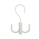 1X(360 Degree Rotating Belt Hanger Multifuction Scarf Tie Rack Holder Kitch