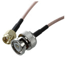 13.4" SMA Male to BNC Male Antenna Coax Pigtail Cable B4G2