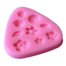 1PC Flowers Shape Silicone mold Fondant Cake Decoration SugarCraft Tools
