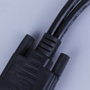 DVI-I 24+5 pins male to 2/two dual VGA female monitor adapter y-splitter cableME