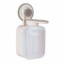 2019 Waterproof  Suction Cup Soap Dispenser Wall Mounted ABS Box For Bathroom