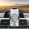 For Huawei B309 10W Car Qi Wireless Charger Air Outlet Phone Holder Bracket