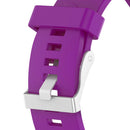 Replacement Silicon Wristband Strap & Clasp For Garmin Fenix 5s Watch Purple