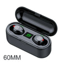Wireless Earphones Wireless Earbuds Mini Headset LED Stereo Headphone