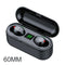 Wireless Earphones Wireless Earbuds Mini Headset LED Stereo Headphone