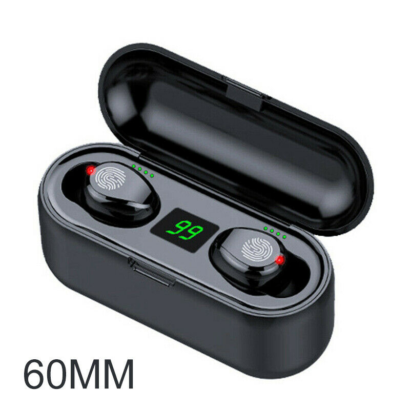 Wireless Earphones Wireless Earbuds Mini Headset LED Stereo Headphone