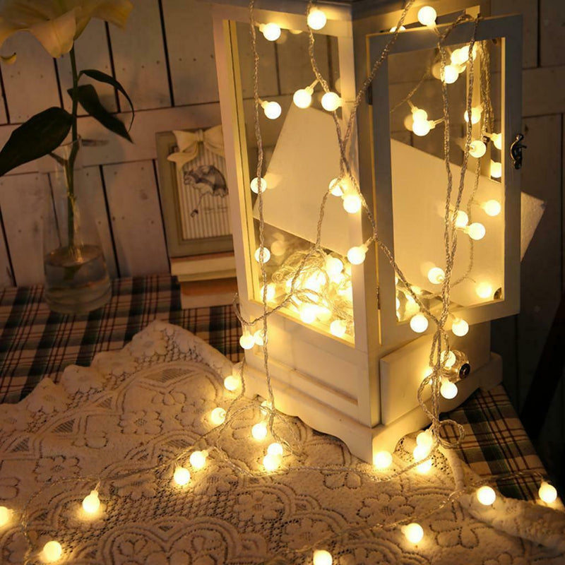 100LED Fairy String Lights Wedding Party Fairy Light Outdoor Decor 2 Modes