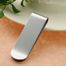 Metal Stainless Steel Print Money Clips Brass Card Holder Folder(Round Dot)