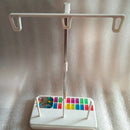 3 Spools Cone Stand Embroidery Thread Holder Rack for Serger Sewing Machine