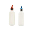 Kitchen Plastic Squeeze Bottle Dispenser Cruet for Sauce Oil Vinegar Ketchup