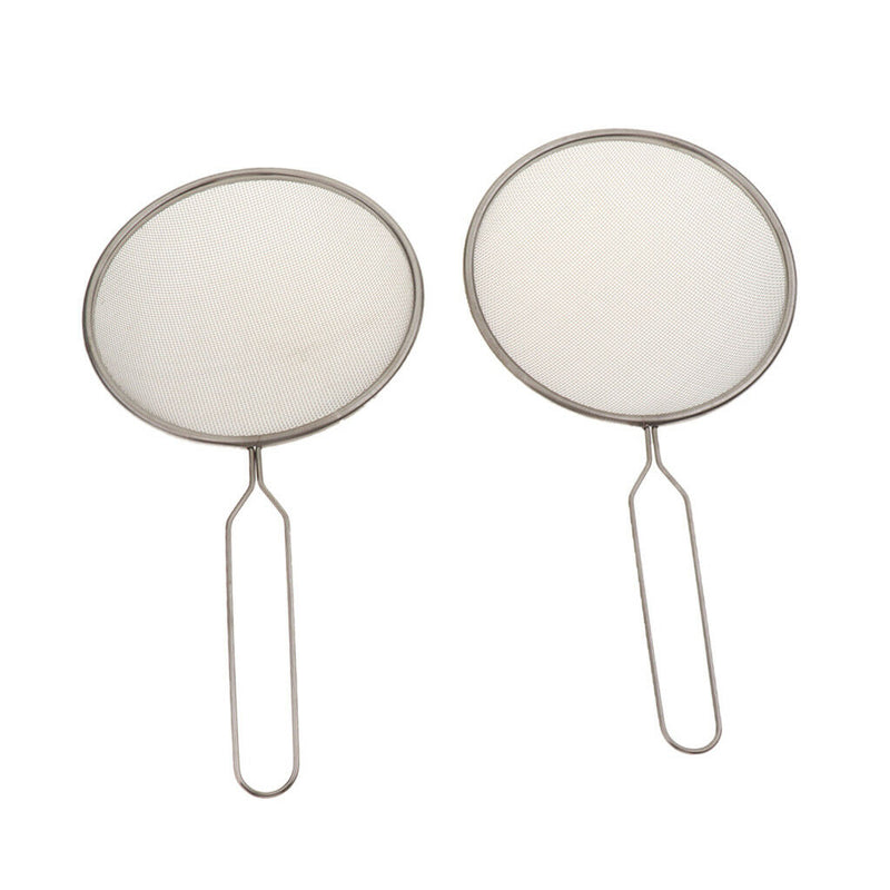 2 pcs Stainless Steel Shovel Sifter Sand Cleaner Pet Reptile Supplies