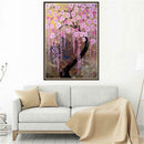 DIY 5D Pink Floral Full Drill Diamond Painting Embroidery Cross Stitch Kit