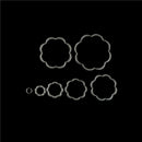 7Pcs Lovely Flower Circles Cutting Dies Scrapbook Embossing Album Paper Craft LJ