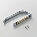 Brass Construction Chrome Toilet Roll Holder in Bathroom Wall Mounted KitcheO6H2