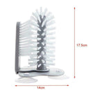 Bottle Washing Brush Cleaner Teapot Cup Glass Cleaning Suction Cup Wall R7K0