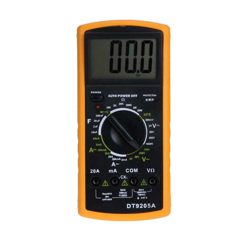 Digital Multimeter Electric Ammeter Voltmeter Resistance Capacitance Tester