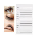 False Eyelash Grafting Board Acrylic Lashes Extensions Board Hand Plate Mark