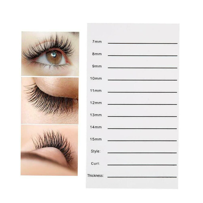 False Eyelash Grafting Board Acrylic Lashes Extensions Board Hand Plate Mark