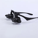 10X 25X Dentist LED Surgical Loupes Medical Binocular Glasses Magnifier Tool Kit