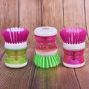 Kitchen Wash Washing Tool Pot Pan Dish Bowl Palm Brush Scrubber Cleaning Clea BX