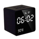 LED Alarm Clock with FM Radio Bluetooth Speaker Wireless AUX TF USB Music P Z2N2