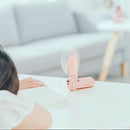 Portable Handheld Mini Fan Lovely Small Bear Usb Foldable Multipurpose Outd