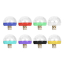Crystal Ball Colorful Effect Lights USB Powered Disco Light Voice Control Lamp