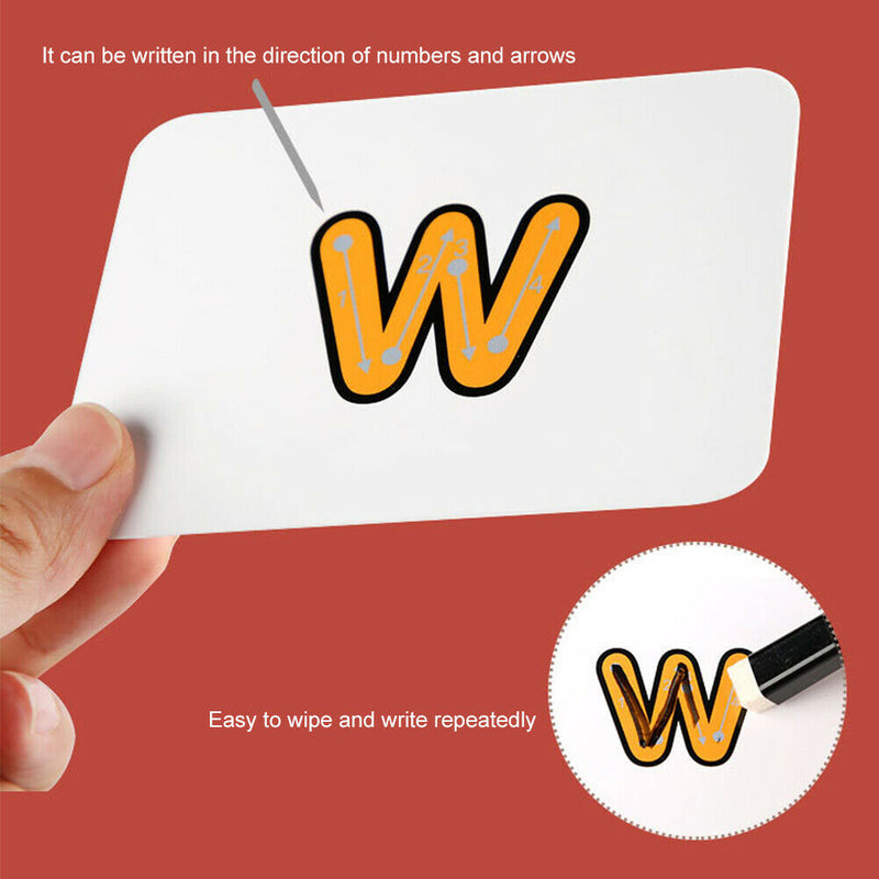 26 English Letters Early Educational Spelling Word Puzzles Set Alphabet Home