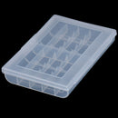 Transparent Hard Plastic Case Battery Storage Case Holder Storage Battery  BX