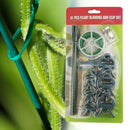 31pcs Plants Flower Seedling Stem Support Plant Grafting Stakes Connector