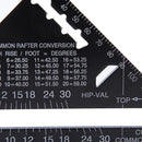 Triangle Angle Square Speed Rafter Protractor Miter Ruler Kit B Kw