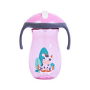 Drinking Water Straw Non Spill Leak Proof Cup Sippy for Toddler Kid 330ml