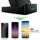 Fast Wireless Charger, Wireless Charger With Cooling Fan Stand Pad Mat Wire