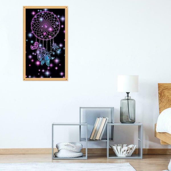 5D DIY Diamond Painting Dream Catcher Cross Stitch Embroidery Mosaic Kit (3