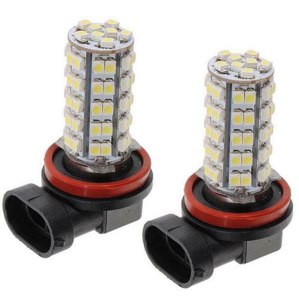 2pcs H8 H11 68-3528-SMD LED Blub For Car SUV Fog /Daytime Running Light